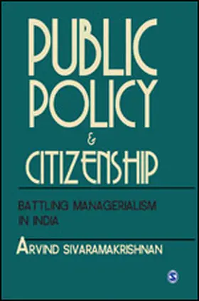 Sivaramakrishnan |  Public Policy and Citizenship | Buch |  Sack Fachmedien