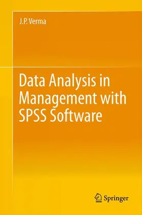Verma |  Data Analysis in Management with SPSS Software | Buch |  Sack Fachmedien