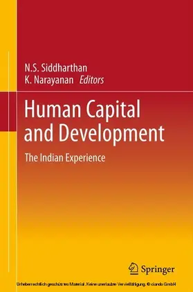 Siddharthan / Narayanan |  Human Capital and Development | eBook | Sack Fachmedien