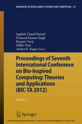 Bansal / Singh / Deep | Proceedings of Seventh International Conference on Bio-Inspired Computing: Theories and Applications (BIC-TA 2012) | E-Book | sack.de