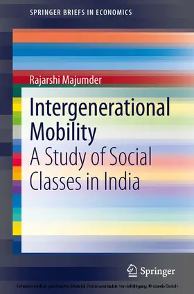 Majumder | Intergenerational Mobility | E-Book | sack.de