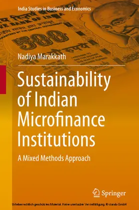 Marakkath |  Sustainability of Indian Microfinance Institutions | eBook | Sack Fachmedien