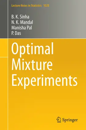 Sinha / Mandal / Pal |  Optimal Mixture Experiments | eBook | Sack Fachmedien