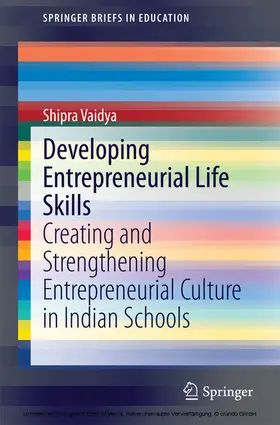 Vaidya |  Developing Entrepreneurial Life Skills | eBook | Sack Fachmedien