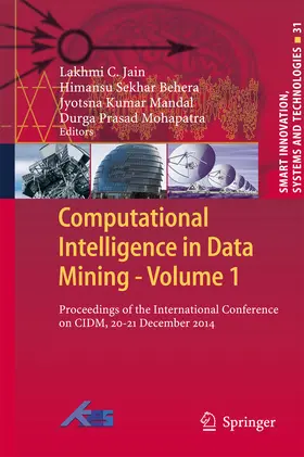 Jain / Behera / H.S. |  Computational Intelligence in Data Mining - Volume 1 | eBook | Sack Fachmedien