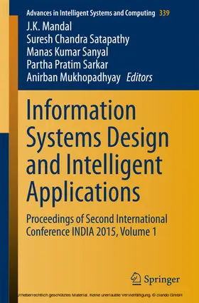Mandal / Satapathy / Kumar Sanyal | Information Systems Design and Intelligent Applications | E-Book | sack.de