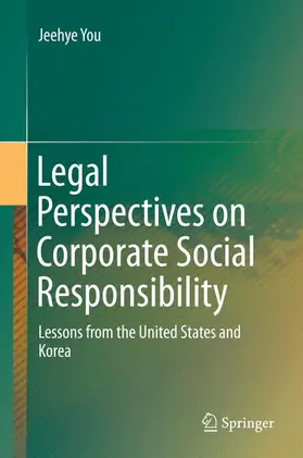 You |  Legal Perspectives on Corporate Social Responsibility | Buch |  Sack Fachmedien
