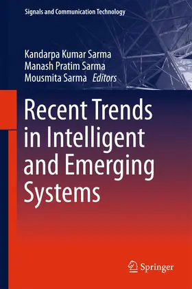 Sarma | Recent Trends in Intelligent and Emerging Systems | E-Book | sack.de