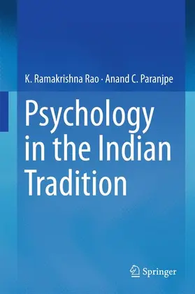 Paranjpe / Rao |  Psychology in the Indian Tradition | Buch |  Sack Fachmedien