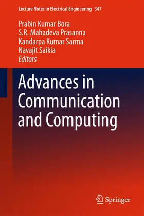 Bora / Prasanna / Sarma |  Advances in Communication and Computing | eBook | Sack Fachmedien