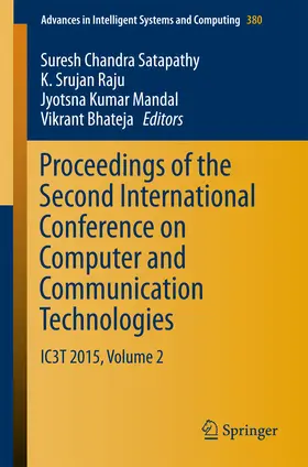 Satapathy / Raju / Mandal |  Proceedings of the Second International Conference on Computer and Communication Technologies | eBook | Sack Fachmedien