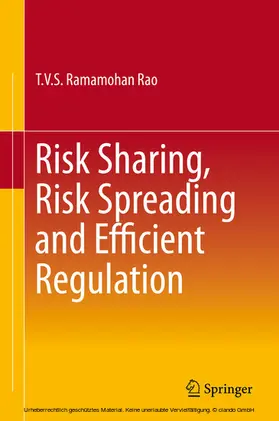 Rao | Risk Sharing, Risk Spreading and Efficient Regulation | E-Book | sack.de