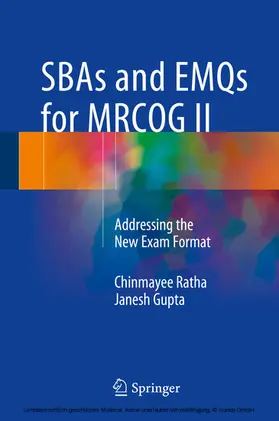 Ratha / Gupta |  SBAs and EMQs for MRCOG II | eBook | Sack Fachmedien