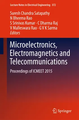 Satapathy / Rao / Kumar |  Microelectronics, Electromagnetics and Telecommunications | eBook | Sack Fachmedien