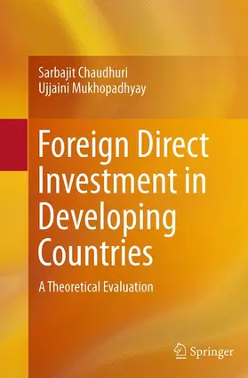Mukhopadhyay / Chaudhuri |  Foreign Direct Investment in Developing Countries | Buch |  Sack Fachmedien