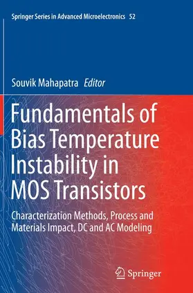 Mahapatra |  Fundamentals of Bias Temperature Instability in MOS Transistors | Buch |  Sack Fachmedien