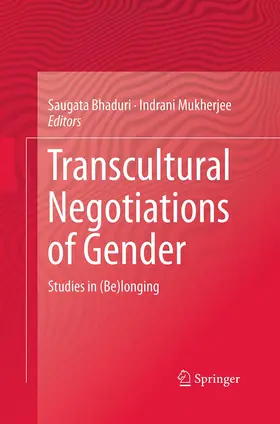 Mukherjee / Bhaduri |  Transcultural Negotiations of Gender | Buch |  Sack Fachmedien
