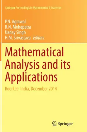 Agrawal / Mohapatra / Singh |  Mathematical Analysis and its Applications | Buch |  Sack Fachmedien