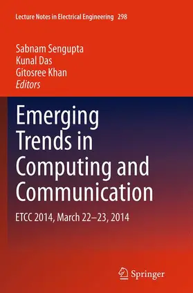 Sengupta / Khan / Das |  Emerging Trends in Computing and Communication | Buch |  Sack Fachmedien