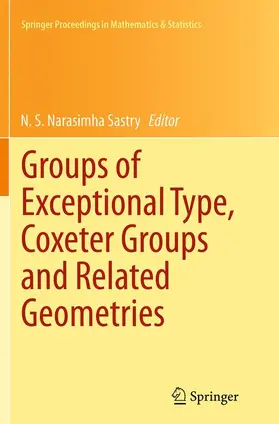 Sastry |  Groups of Exceptional Type, Coxeter Groups and Related Geometries | Buch |  Sack Fachmedien