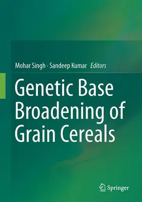 Kumar / Singh |  Broadening the Genetic Base of Grain Cereals | Buch |  Sack Fachmedien
