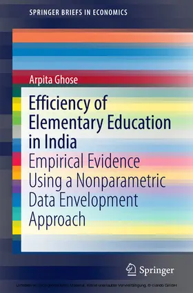 Ghose | Efficiency of Elementary Education in India | E-Book | sack.de