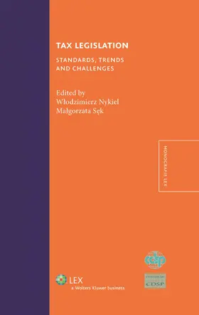 Nykiel / Sek |  Tax Legislation | Buch |  Sack Fachmedien