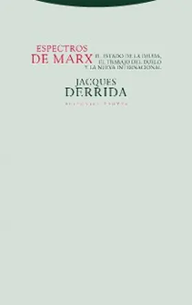 Derrida |  Espectros de Marx | eBook | Sack Fachmedien