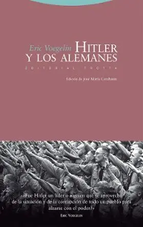 Voegelin |  Hitler y los alemanes | eBook | Sack Fachmedien