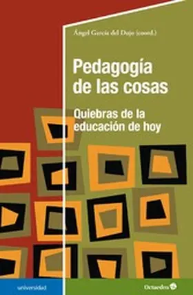 García del Dujo |  Pedagogía de las cosas | eBook | Sack Fachmedien