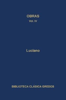 Luciano |  Obras IV | eBook | Sack Fachmedien