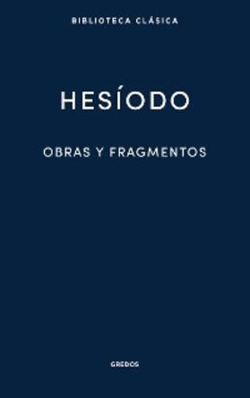 Hesíodo |  Obras y fragmentos | eBook | Sack Fachmedien
