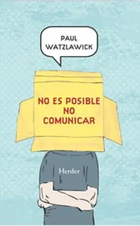 Watzlawick |  No es posible no comunicar | eBook | Sack Fachmedien