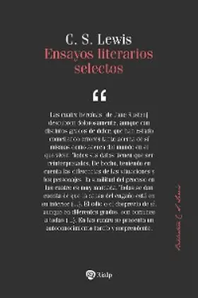 Lewis |  Ensayos literarios selectos | eBook | Sack Fachmedien