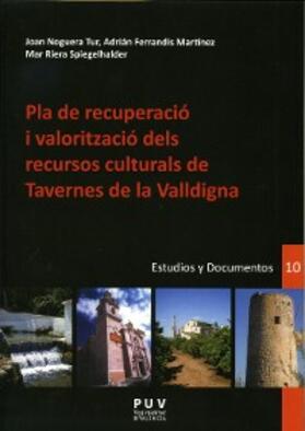 Ferrandis Martínez / Noguera Tur / Riera Spiegelhalder |  Pla de recuperació i valorització dels recursos culturals de Tavernes de Valldigna | eBook | Sack Fachmedien