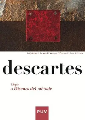 Quintás Alonso / Gracia / Larraz |  Descartes. Llegir el Discurs del mètode | eBook | Sack Fachmedien