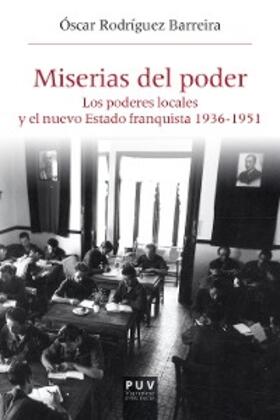 Rodríguez Barreira |  Miserias del poder | eBook | Sack Fachmedien