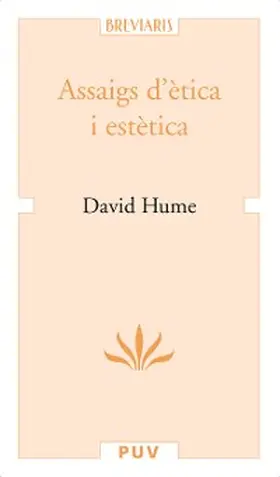 Hume |  Assaigs d'ètica i estètica | eBook | Sack Fachmedien