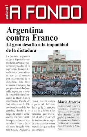 Amorós Quiles |  Argentina contra Franco | eBook | Sack Fachmedien