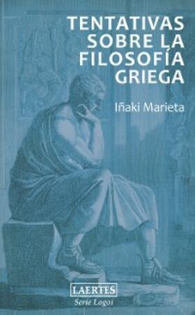 Marieta Hernández |  Tentativas sobre la filosofía griega | eBook | Sack Fachmedien