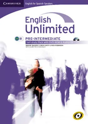 Baigent / Cavey / Robinson |  English Unlimited for Spanish Speakers Pre-Intermediate Self-Study Pack (Workbook with DVD-ROM and Audio CD) | Buch |  Sack Fachmedien