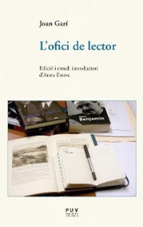Garí Clofent |  L'ofici de lector | eBook | Sack Fachmedien