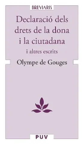 de Gouges |  Declaració dels drets de la dona i la ciutadana | eBook | Sack Fachmedien