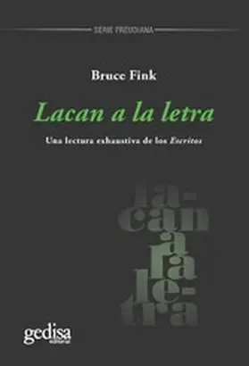 Fink |  Lacan a la letra | eBook | Sack Fachmedien