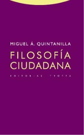 Quintanilla |  Filosofía ciudadana | eBook | Sack Fachmedien