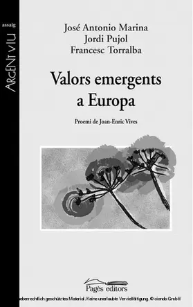 Pujol / Marina / Torralba |  Valors emergents a Europa | eBook | Sack Fachmedien