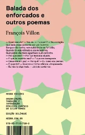 Villon |  Balada dos enforcados e outros poemas | eBook | Sack Fachmedien