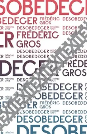 Gros |  Desobedecer | eBook | Sack Fachmedien