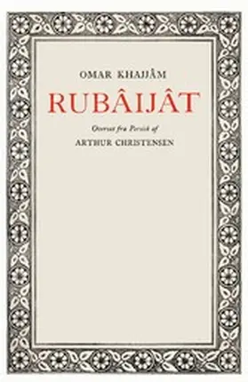 Christensen |  Rubâijât | eBook | Sack Fachmedien