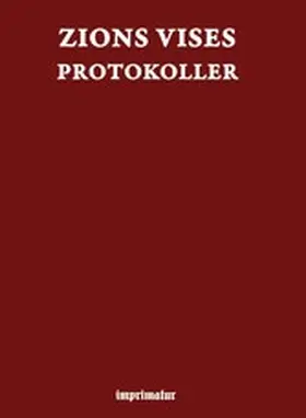 Juhl |  Zions Vises Protokoller | eBook | Sack Fachmedien